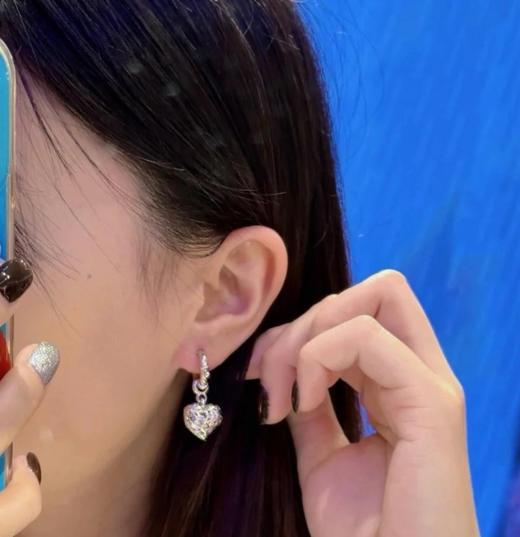 西太后 绝美立体爱心耳环（XTY） 商品图4