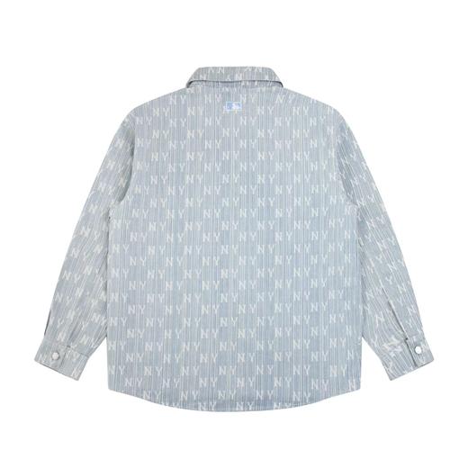 F030419早春新品满印字母水洗牛仔复古宽松版型外套男女同款 商品图10