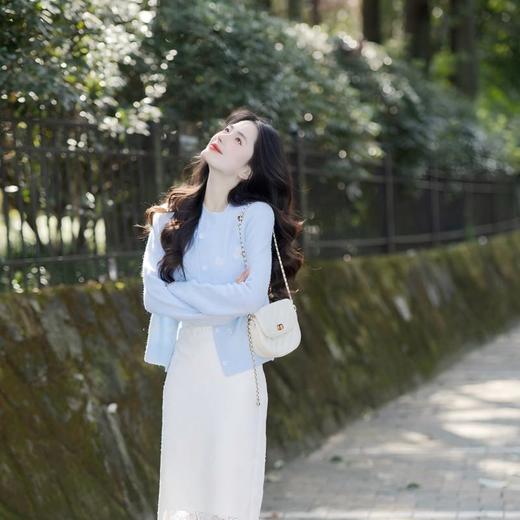 “行走的花园” LO*EWE小众花卉元素针织 携花而来 美到心动【LPIUTY  “行走的花园”重工刺绣针织开衫】 商品图1