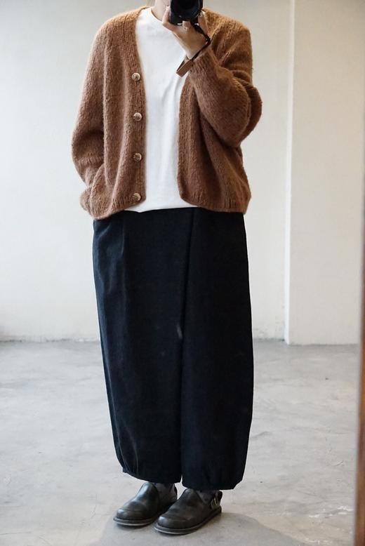 Nitto肉桂棕羊绒开衫 商品图2