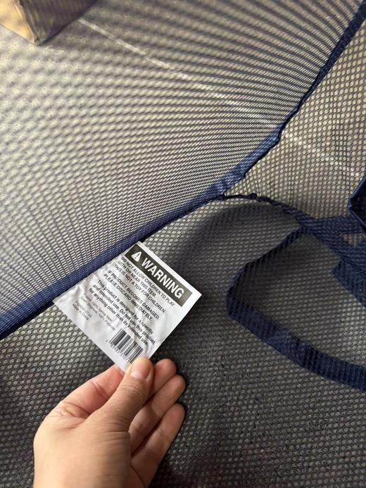 F030474大容量可折叠手提透气网格多功能收纳篮两个一组洗衣篮 商品图8