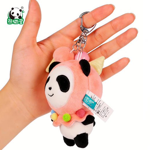 熊猫屋PANDAHOUSE sugar毛绒挂件 多款可选 商品图4