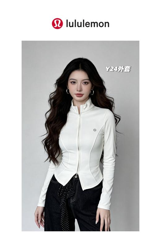 一包2件，lulu2026春季新款女士小蛮腰+双拉链外套 商品图0