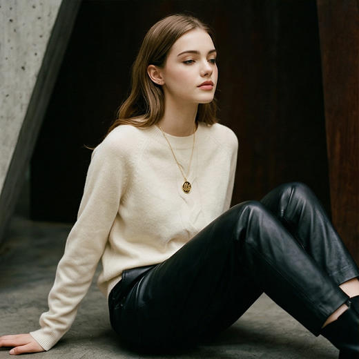 PALUOPO/PL圆领插肩女衫ET20058R-C/约重255g帕罗 商品图13