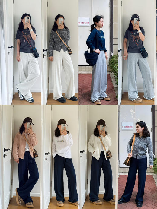 26春夏--腿型救星~巨显瘦显腿直毛边脚口直筒休闲裤【包邮+三天无理由退换】 商品图1