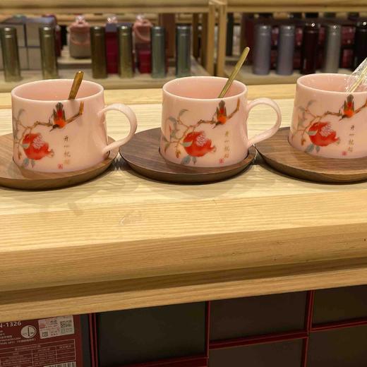 聚德贴花咖啡杯 商品图0