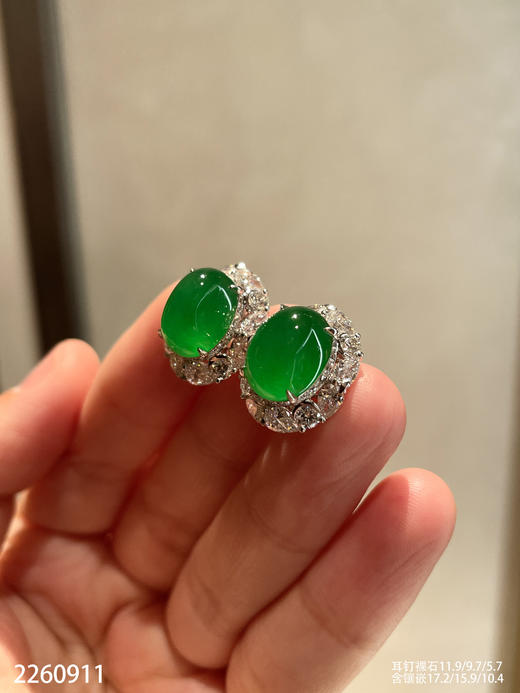 蛋面耳钉【2260911】具体价格微信咨询 商品图2