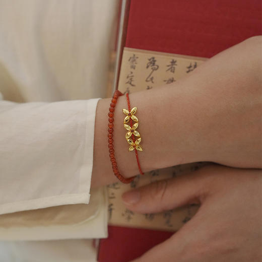 COSTAR 岁岁安系列/平安舞狮系列/宝钱花纹系列红绳手链【爆单3-5天发】 商品图3