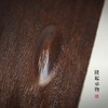 黑檀干泡盘大漆金箔实木小茶盘办公室原木席面杯托 商品缩略图3