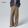 【商场同款】CNT6348 “ 零压裤 ” 轻松舒适 穿出随性腔调 弯刀裤型卡其绿色休闲裤 商品缩略图4