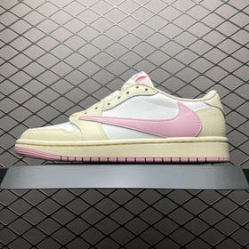 春季特惠💰430 公司级 # Travis Scott x Air Jordan 1 AJ1乔1低帮倒钩