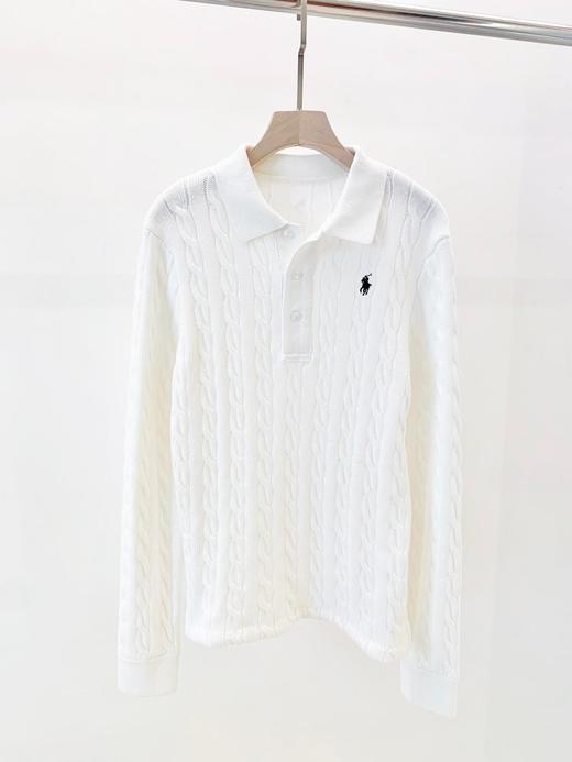 【高品质私服】【RL修身版绞花编织POLO衫】经典版型，优雅演绎，严选高品质纯棉材质G1171-CC【无标出货 介意慎拍】 商品图9