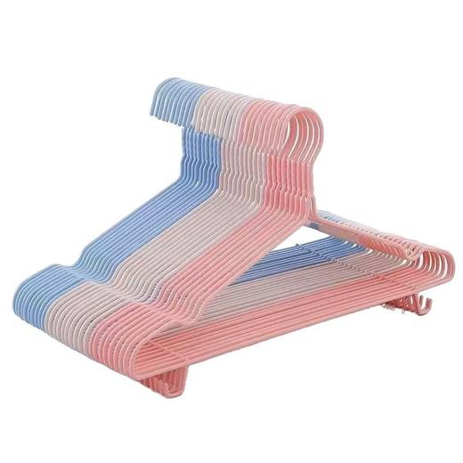 【秒杀❗️29.9到手50支🔥家用防滑衣架】精选防滑材质，有效防止衣物滑落变形，衬衫、吊带、连衣裙都能稳稳挂住，衣架衣服撑衣挂，成人晾晒衣架，宿舍学生晾衣架衣撑子L 商品图3