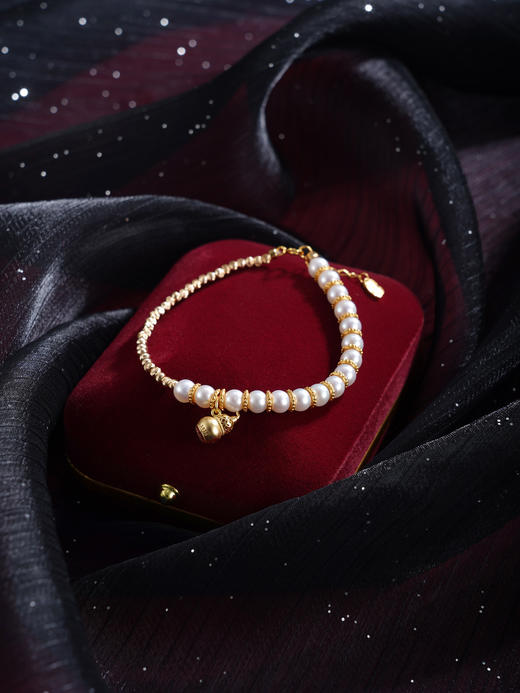 子佩集【福禄奇缘】银S925珍珠惜王妃手链【QJSL005】镀金葫芦2602 商品图6