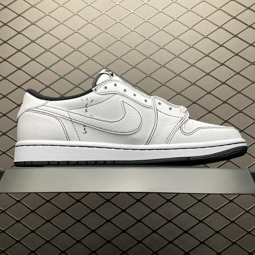 春季特惠💰430 公司级 # Travis Scott x Air Jordan 1 AJ1乔1低帮倒钩 商品图2