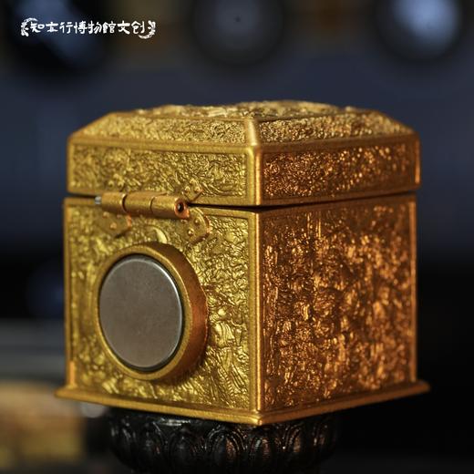 鎏金四天王盝顶宝函冰箱贴树脂材质陕西旅游法门寺博物馆文创礼品 商品图3