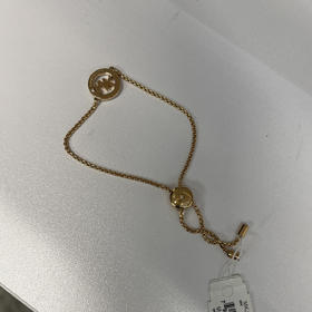 Michael Kors/MK 女士字母logo时尚链式可调节手链饰品