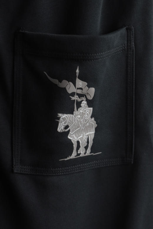 26新款 B.B.R盾牌徽标斩马印花装饰棉质慢跑裤 WK866 商品图5