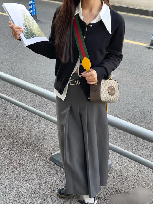 Gucci 老花 虎头 斜挎 相机包 商品图1