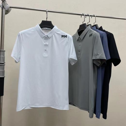 F030461夏季新款日常通勤男士冰丝无痕透气速干商务休闲polo衫短袖 商品图1