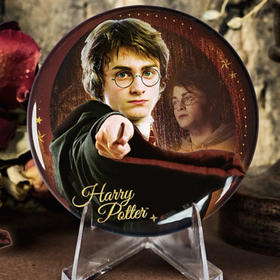 HP-奇幻物语系列-马口铁徽章-哈利58mm