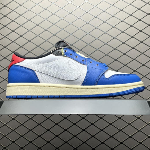 春季特惠💰430 公司级 # Travis Scott x Air Jordan 1 AJ1乔1低帮倒钩 商品图2