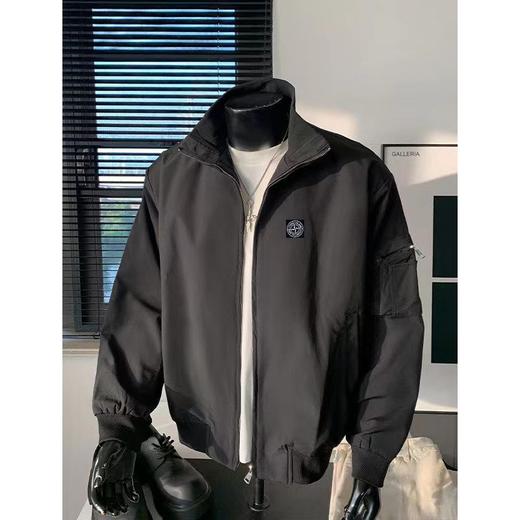 F030441美式飞行户外山系运动透气宽松拉链设计茄克潮流时尚休闲外套 商品图3