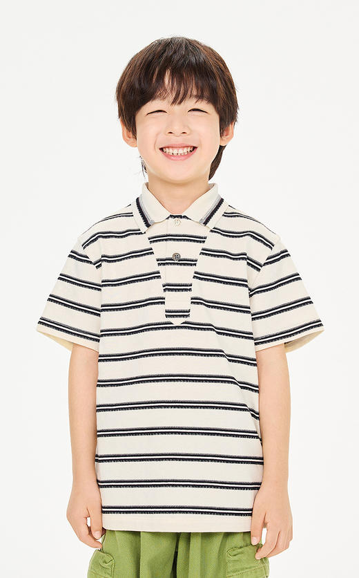 jnby   26年春款  短袖polo衫   1Q3111930 商品图3