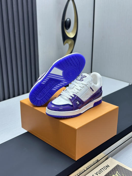 春季特惠💰650 LV 公司级 # 驴牌 Trainer 低帮休闲板鞋 商品图5