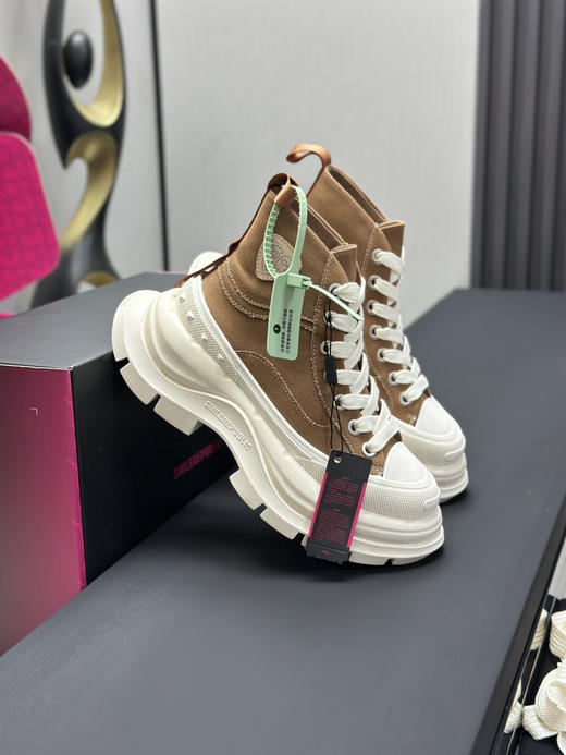 春季特惠💰450 新款厚底高帮 # SMILEREPUBLIC 厚底帆布鞋系列 商品图3