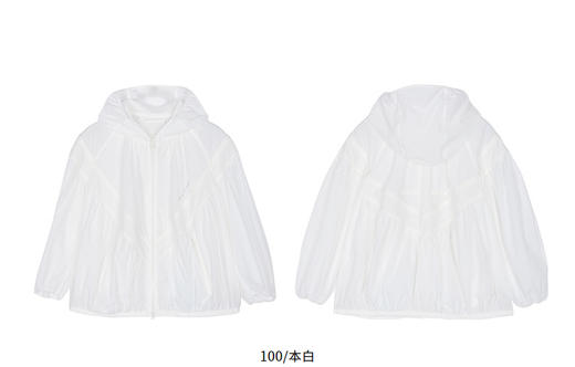 jnby   26年春款  防晒夹克  1Q3611000 商品图12