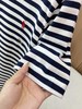 RL拉夫夏季圆领海军条纹刺绣小马短袖T恤男女同款 商品缩略图4