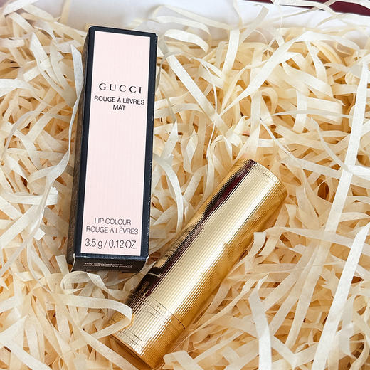 【GUCCI 金管哑光口红】送礼必备 口红礼盒（礼盒款） 商品图7