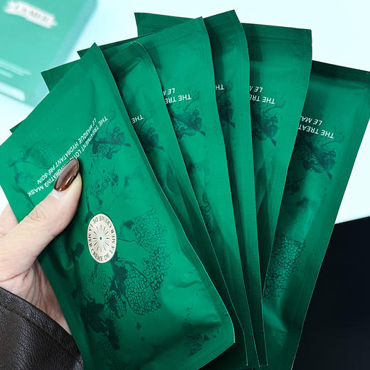 【海蓝之谜 LA MER海蓝之谜肌底修护海洋精华赋活精萃面膜6片/盒】保湿修护  轻薄服帖如第二层肌肤 商品图11