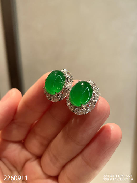 蛋面耳钉【2260911】具体价格微信咨询 商品图7