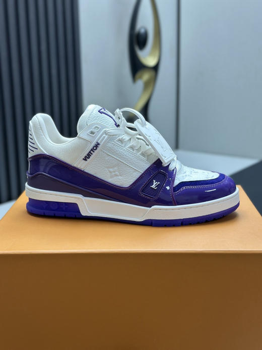 春季特惠💰650 LV 公司级 # 驴牌 Trainer 低帮休闲板鞋 商品图8