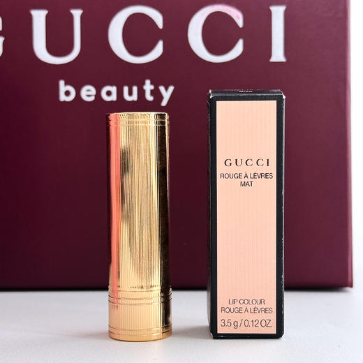 【GUCCI 金管哑光口红】送礼必备 口红礼盒（礼盒款） 商品图4