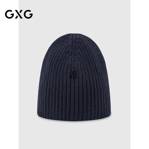 GXG帽子男冬季针织帽保暖舒适显脸小冷帽时尚简约 商品图1