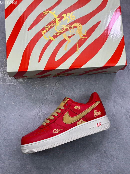 春季特惠💰430 高端定制 # Nk Air Force 1 '07 Low “马年限定” 空军一号板鞋 商品图2
