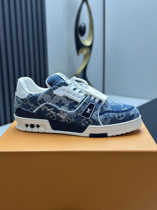 春季特惠💰650 LV 公司级 # 驴牌 Trainer 低帮休闲板鞋 商品图8