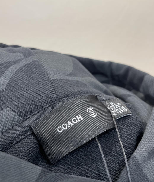 26新款正品蔻驰✖️CLOT联名 男女款老花连帽卫衣30403 商品图11