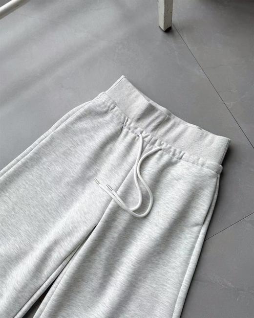 F030465新款休闲运动腰部抽绳设计瑜伽裤便捷百搭中腰阔腿卫裤 商品图7