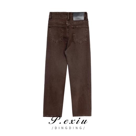 03-2潘依绣丁丁宠粉秋冬磨毛水洗显瘦烟管牛仔裤 K8164 商品图1