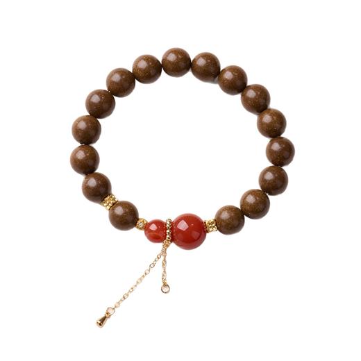 【葫芦·鹅梨帐中香葫芦手串】敦煌福泽古法合香珠手链串珠女轻奢高级感中草药材国风文玩手串手饰 商品图3