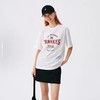 F030433字母印花款新品时尚复古圆领亲肤透气男女同款套头短袖T恤 商品缩略图14