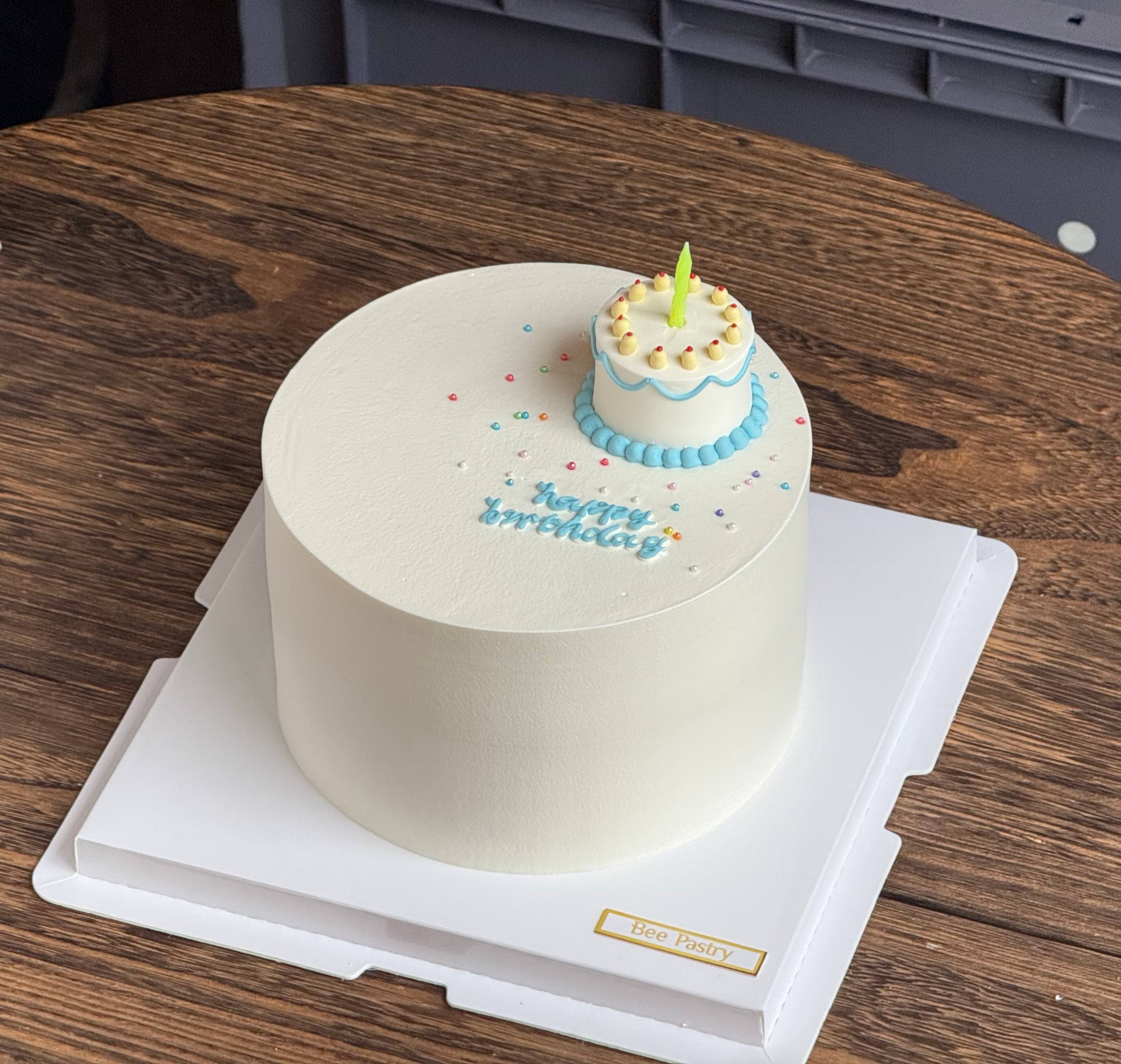 简约ins立体小蛋糕