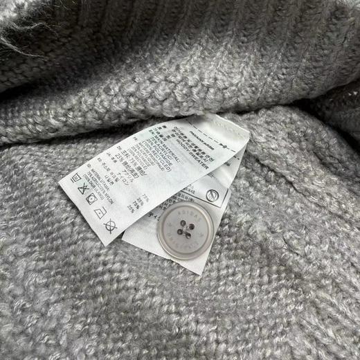 F030426套头连帽针织纽扣帽衫情侣男女同款针织柔软百搭毛衣 商品图14