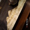 黑檀干泡盘大漆金箔实木小茶盘办公室原木席面杯托 商品缩略图4