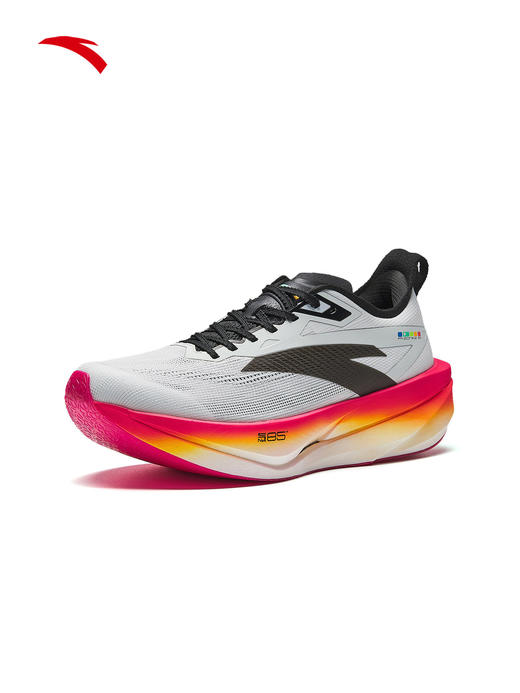 安踏二区心率85丨专业缓震跑步鞋男春季体测训练运动鞋112625556 商品图1