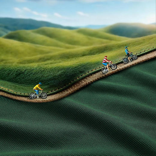 200g 亚麻大珠地纯色提花翻领短袖翻领polo衫  ZT-S1001# 商品图3